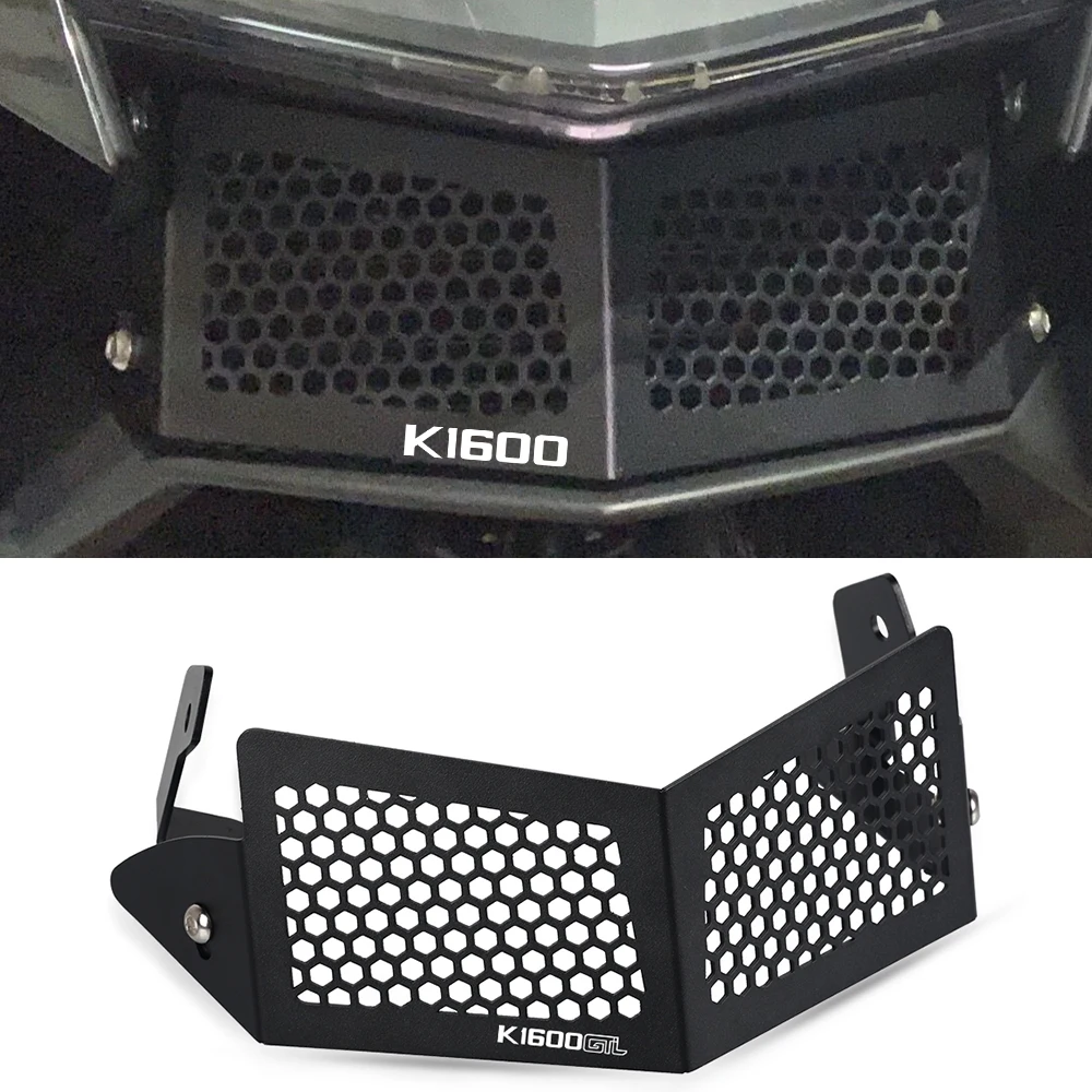 For BMW K1600GT K1600GTL K1600 GT K1600B Motorcycle Oil Cooler Protection Grille Front Fairing Vent Radiator Guard Grill Cover
For BMW K1600GT K1600GTL K1600 GT K1600B Motorcycle Oil Cooler Protection Grille Front Fairing Vent Radiator Guard Grill Cover