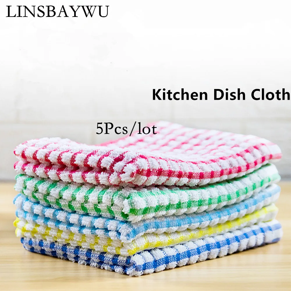 LINSBAYWU Kitchen Rags Kitchen Cotton Plaid Dish Cloth Thicken Absorbent Housework Clean Towel Kitchen Cleaning Supplies Gadgets
LINSBAYWU Kitchen Rags Kitchen Cotton Plaid Dish Cloth Thicken Absorbent Housework Clean Towel Kitchen Cleaning Supplies Gadgets