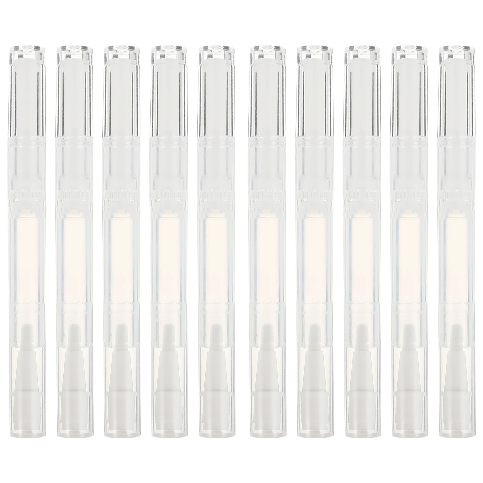10pcs Transparent Empty Tubes Rotary Pens Nail Oil Pen with Brush Tip Lip Gloss Container Applicators Eyelash Growth
10pcs Transparent Empty Tubes Rotary Pens Nail Oil Pen with Brush Tip Lip Gloss Container Applicators Eyelash Growth