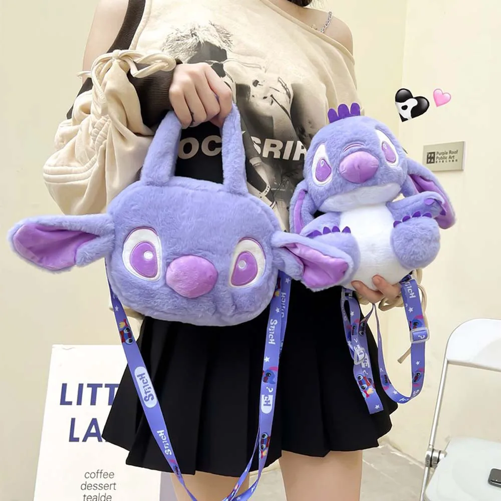 Disney Shoulder Bags Lilo & Stitch Cartoons Plush Handbag Stitch Backpack Toy Bag Doll Large Capacity One Shoulder Messenger Bag
Disney Shoulder Bags Lilo & Stitch Cartoons Plush Handbag Stitch Backpack Toy Bag Doll Large Capacity One Shoulder Messenger Bag