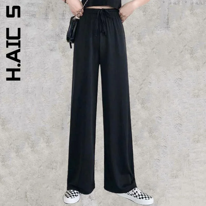 H.Aic S Women Trousers Pants New Leg Long Pure Black Pants For Women Quality Pant Soft Daily Bottoms Mujer Female
H.Aic S Women Trousers Pants New Leg Long Pure Black Pants For Women Quality Pant Soft Daily Bottoms Mujer Female