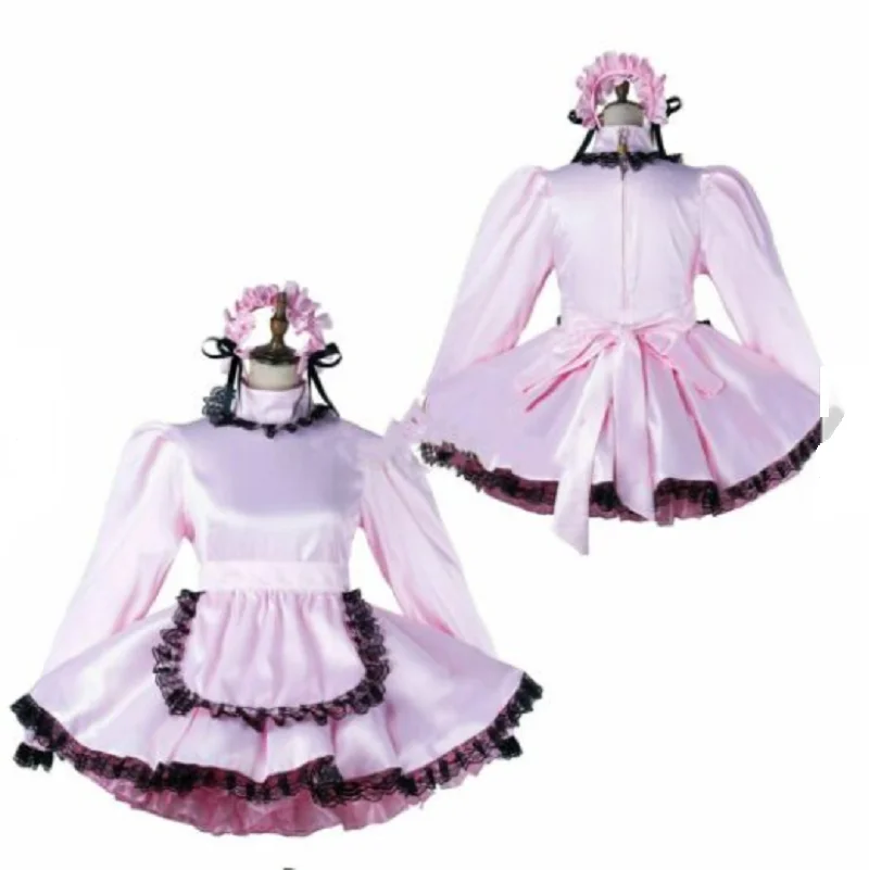 Sissy Lovely Maid Satin Pink Lockable LACE APRON Dress Role Play Costume Customization
Sissy Lovely Maid Satin Pink Lockable LACE APRON Dress Role Play Costume Customization