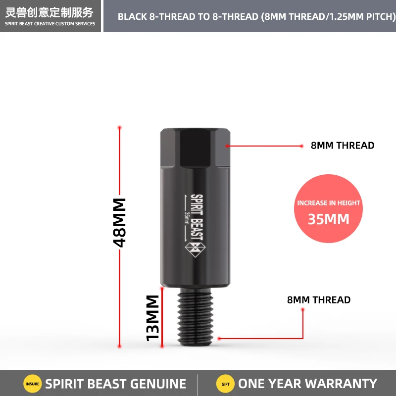 Адаптеры зеркал для мотоцикла SPIRIT BEAST, 8 мм, зеркала заднего вида, болт для преобразования винтов, Электрический скутер М8 зеркальный винт
Адаптеры зеркал для мотоцикла SPIRIT BEAST, 8 мм, зеркала заднего вида, болт для преобразования винтов, Электрический скутер М8 зеркальный винт