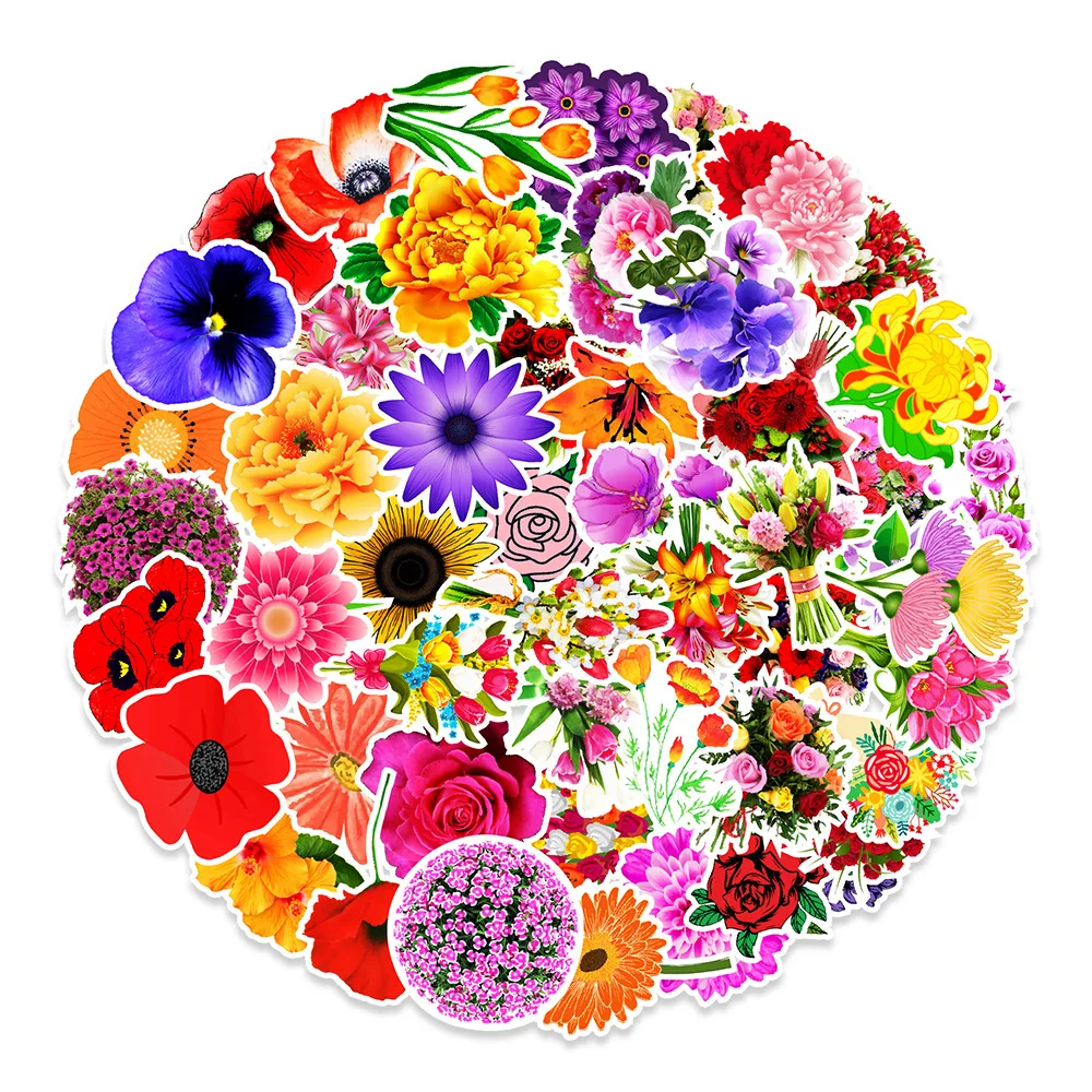 10/30/50PCS New Flower Cartoon Personality Creative Computer Suitcase Mobile Phone Chair Decoration Waterproof Sticker Wholesale
10/30/50PCS New Flower Cartoon Personality Creative Computer Suitcase Mobile Phone Chair Decoration Waterproof Sticker Wholesale