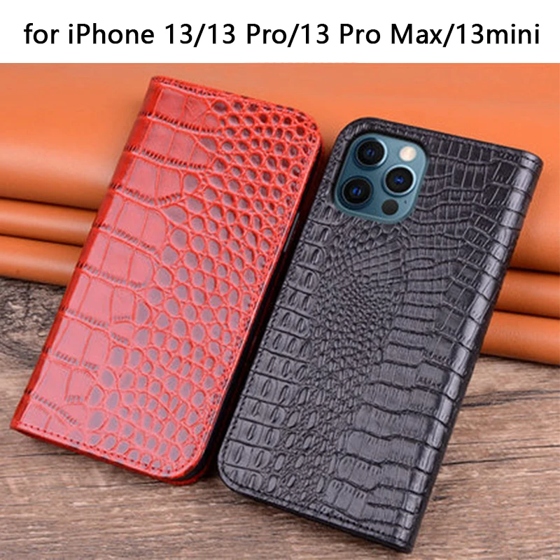 Роскошный чехол из натуральной кожи аллигатора с рисунком для iPhone 14 13 Pro Max 12 Модный чехол с магнитной застежкой и крокодиловой текстурой
Роскошный чехол из натуральной кожи аллигатора с рисунком для iPhone 14 13 Pro Max 12 Модный чехол с магнитной застежкой и крокодиловой текстурой