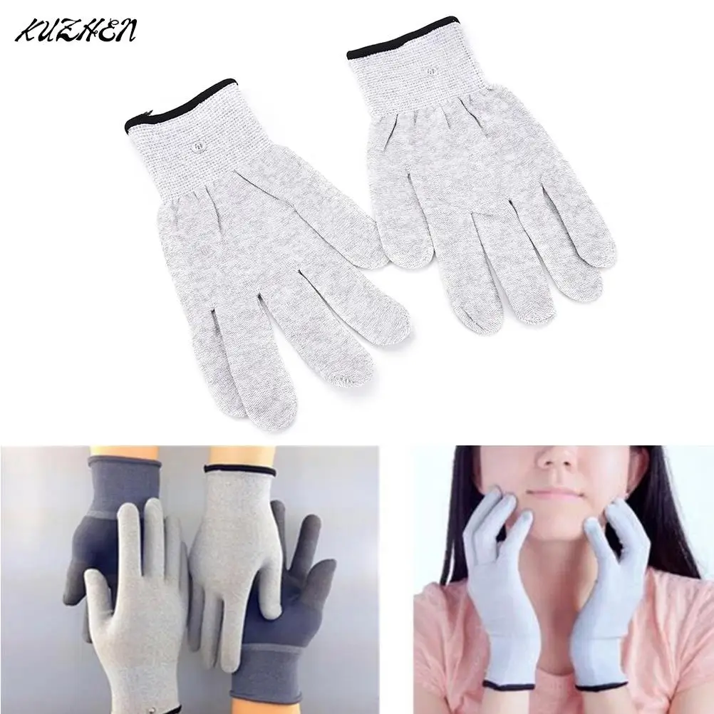 1Pair Conductive Fiber Tens Electrode Massage Gloves With 1 Cable Relief Pain Hand For Pulse Acupuncture Therapy Body Massager
1Pair Conductive Fiber Tens Electrode Massage Gloves With 1 Cable Relief Pain Hand For Pulse Acupuncture Therapy Body Massager