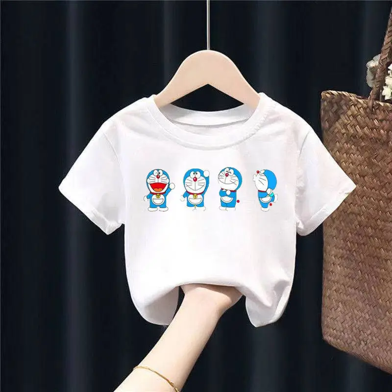 Doraemon Boys and Girls Summer Children's Short-sleeved T-shirt 2022 New Children's Clothing Tops Girls Clothes
Doraemon Boys and Girls Summer Children's Short-sleeved T-shirt 2022 New Children's Clothing Tops Girls Clothes