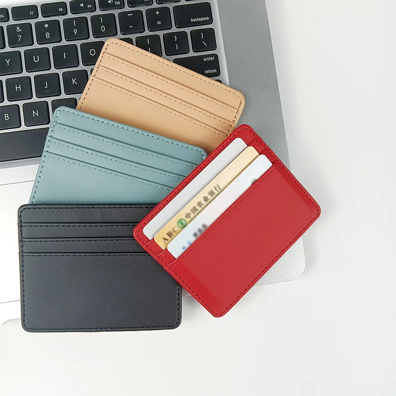 Pu Leather ID Card Holder Candy Color Bank Credit Card Box Multi Slot Slim Card Case Wallet Women Men Business Card Cover
Pu Leather ID Card Holder Candy Color Bank Credit Card Box Multi Slot Slim Card Case Wallet Women Men Business Card Cover