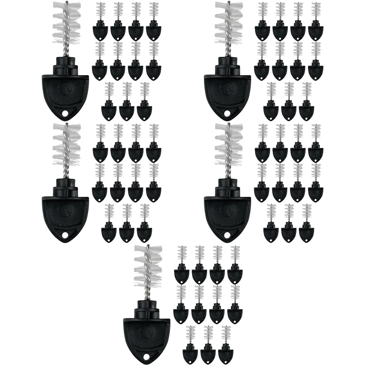 60 Reusable Brushes Compact Brushes Professional Plugs Accessory
60 Reusable Brushes Compact Brushes Professional Plugs Accessory