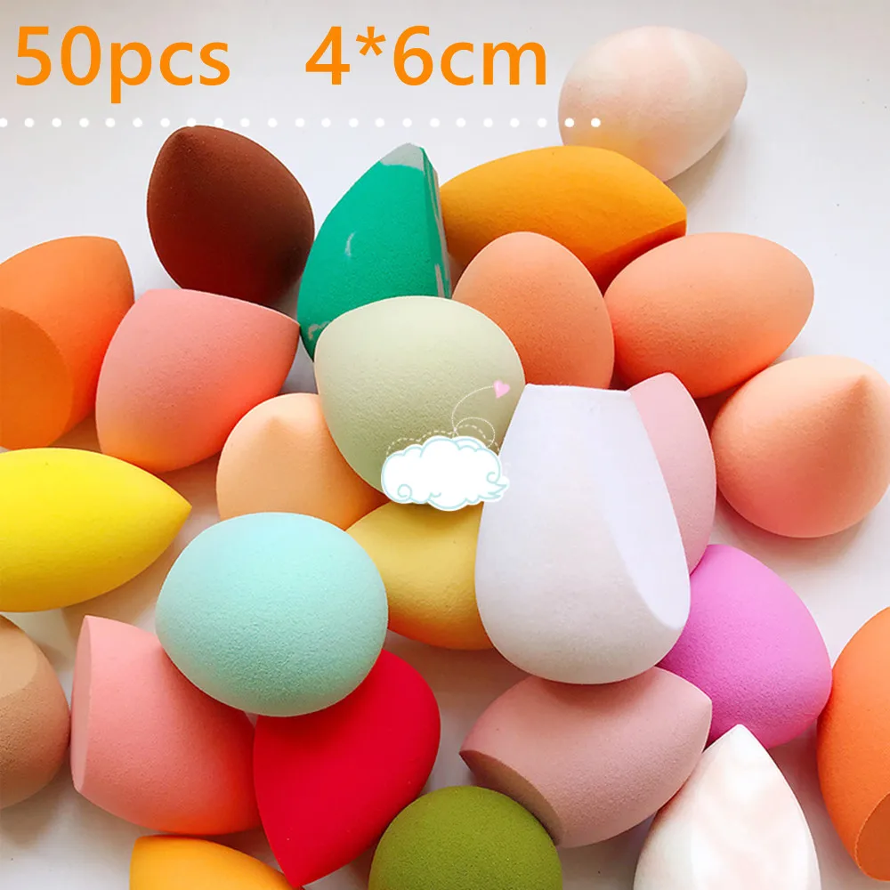 50Pcs Make up Blender Cosmetic Puff Makeup Sponge Puff Air Cushion Makeup Egg Super Soft MAKEUP Tool & Accessories
50Pcs Make up Blender Cosmetic Puff Makeup Sponge Puff Air Cushion Makeup Egg Super Soft MAKEUP Tool & Accessories