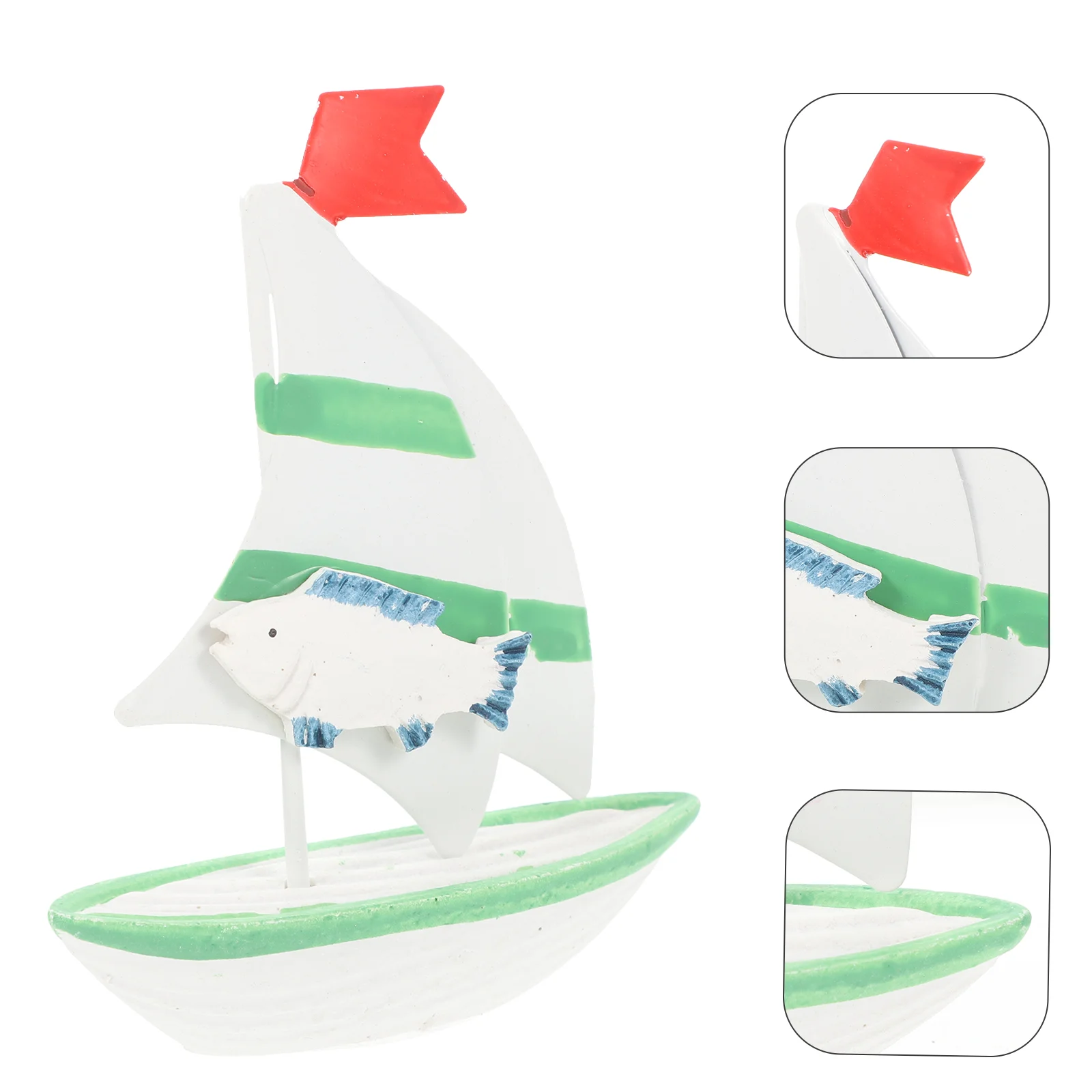 

Sea Decor Ship Model Sailboat Models Ornaments Birthday Present Boats Ships MDF Desk Child