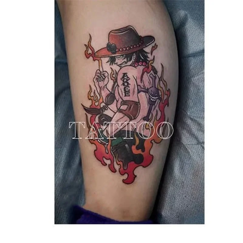 Japanese Anime Luffy Portcas D Fire Fist Ace Sauron Flower Arm Leg Waterproof Lasting Arm Temporary Fake Tattoo Sticker
Japanese Anime Luffy Portcas D Fire Fist Ace Sauron Flower Arm Leg Waterproof Lasting Arm Temporary Fake Tattoo Sticker