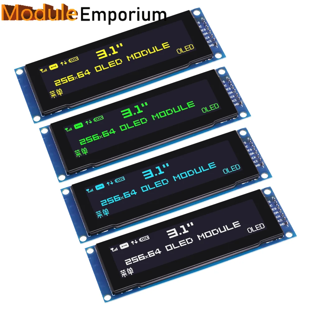 Real OLED Display 3.12\" 256*64 25664 Dots Graphic LCD Module Display Screen LCM Screen SSD1322 Controller Support SPI
Real OLED Display 3.12\" 256*64 25664 Dots Graphic LCD Module Display Screen LCM Screen SSD1322 Controller Support SPI
