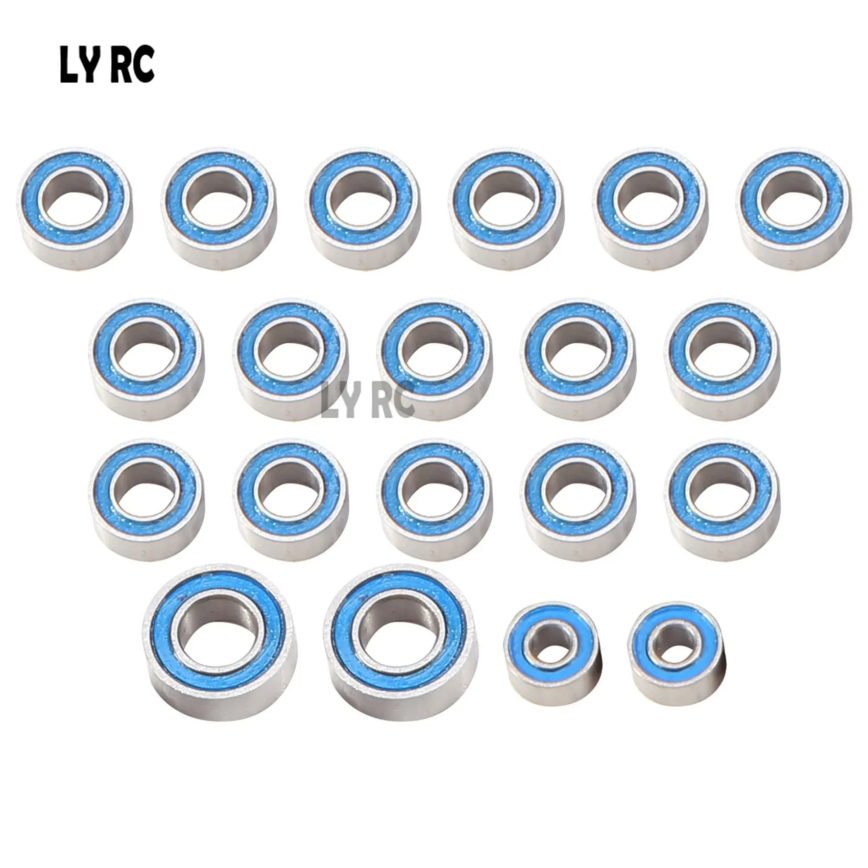 Комплект уплотненных подшипников 20 шт. для Axial SCX24 Gladiator JLU Bronco C10 1/24 RC Гусеничный автомобиль, обновленные детали, аксессуары 
Комплект уплотненных подшипников 20 шт. для Axial SCX24 Gladiator JLU Bronco C10 1/24 RC Гусеничный автомобиль, обновленные детали, аксессуары