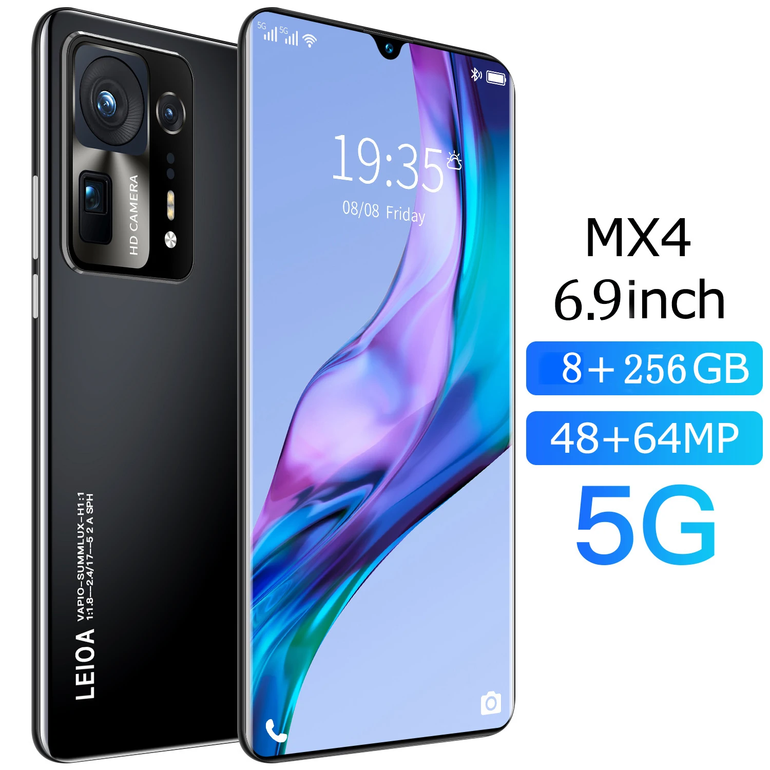 Новинка 2022, разблокированный смартфон MX4, 6,9 дюйма, 8 ГБ + 256 ГБ, 10 ядер, 6800 мАч, GPS, Google Play, 4G, LTE 
Новинка 2022, разблокированный смартфон MX4, 6,9 дюйма, 8 ГБ + 256 ГБ, 10 ядер, 6800 мАч, GPS, Google Play, 4G, LTE