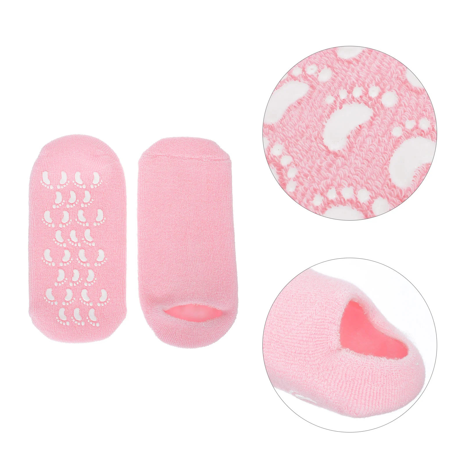 1 Pair Exfoliator Foot Covers Multifunctional Durable Moisturizing Spa Socks Foot Care Socks for Adults
1 Pair Exfoliator Foot Covers Multifunctional Durable Moisturizing Spa Socks Foot Care Socks for Adults