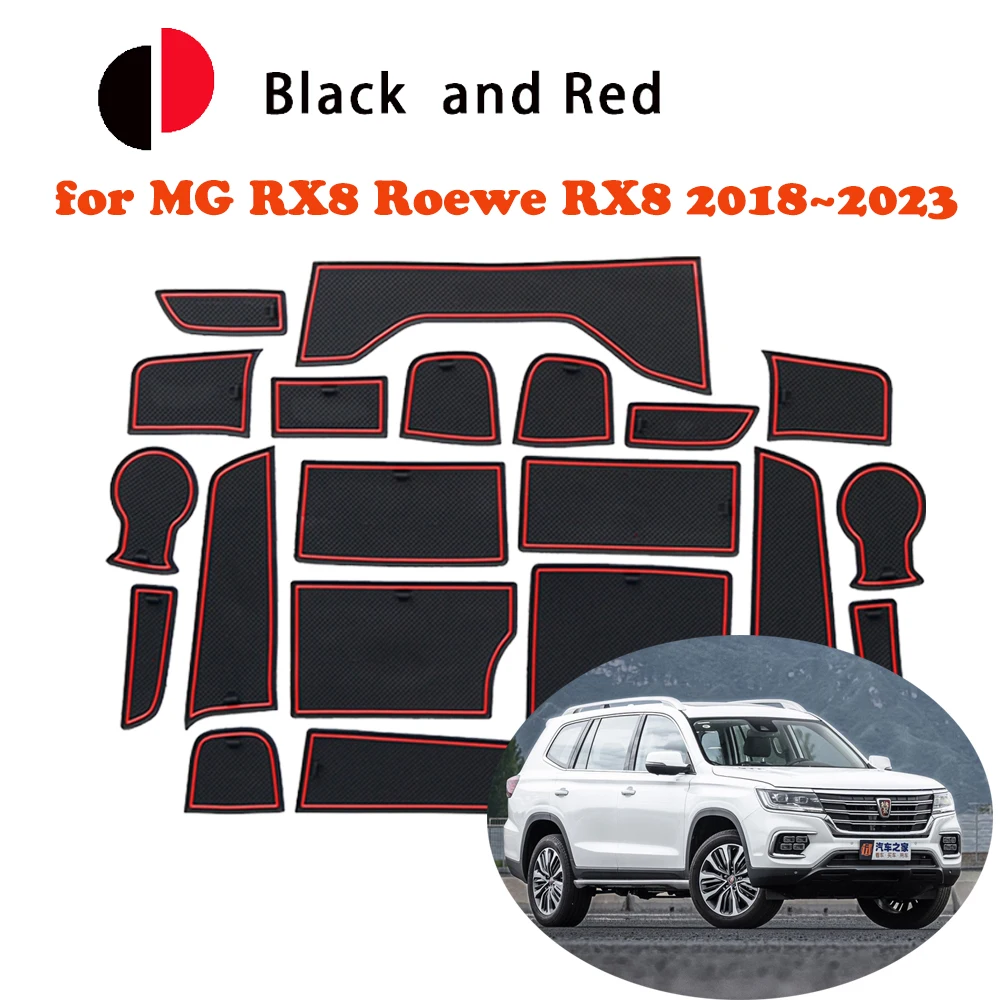 Rubber Anti-slip Mat Door Groove Cup for MG RX8 Roewe RX8 IS21 2018~2023 Pad Cushion Gate Slot Coaster Car Stickers Accessorie
Rubber Anti-slip Mat Door Groove Cup for MG RX8 Roewe RX8 IS21 2018~2023 Pad Cushion Gate Slot Coaster Car Stickers Accessorie