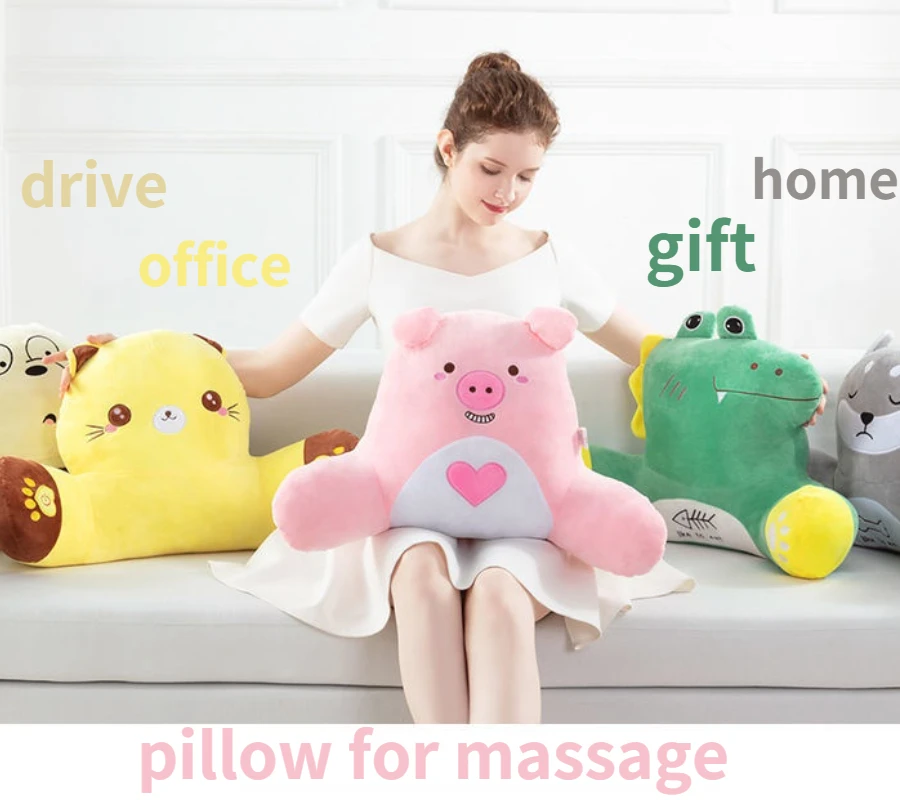 Cervical Spine Massage Pillow Neck Waist Back Leg Household Plush Toy Pillow Electric 4D Kneading Heating Cushion Smart Timing
Cervical Spine Massage Pillow Neck Waist Back Leg Household Plush Toy Pillow Electric 4D Kneading Heating Cushion Smart Timing