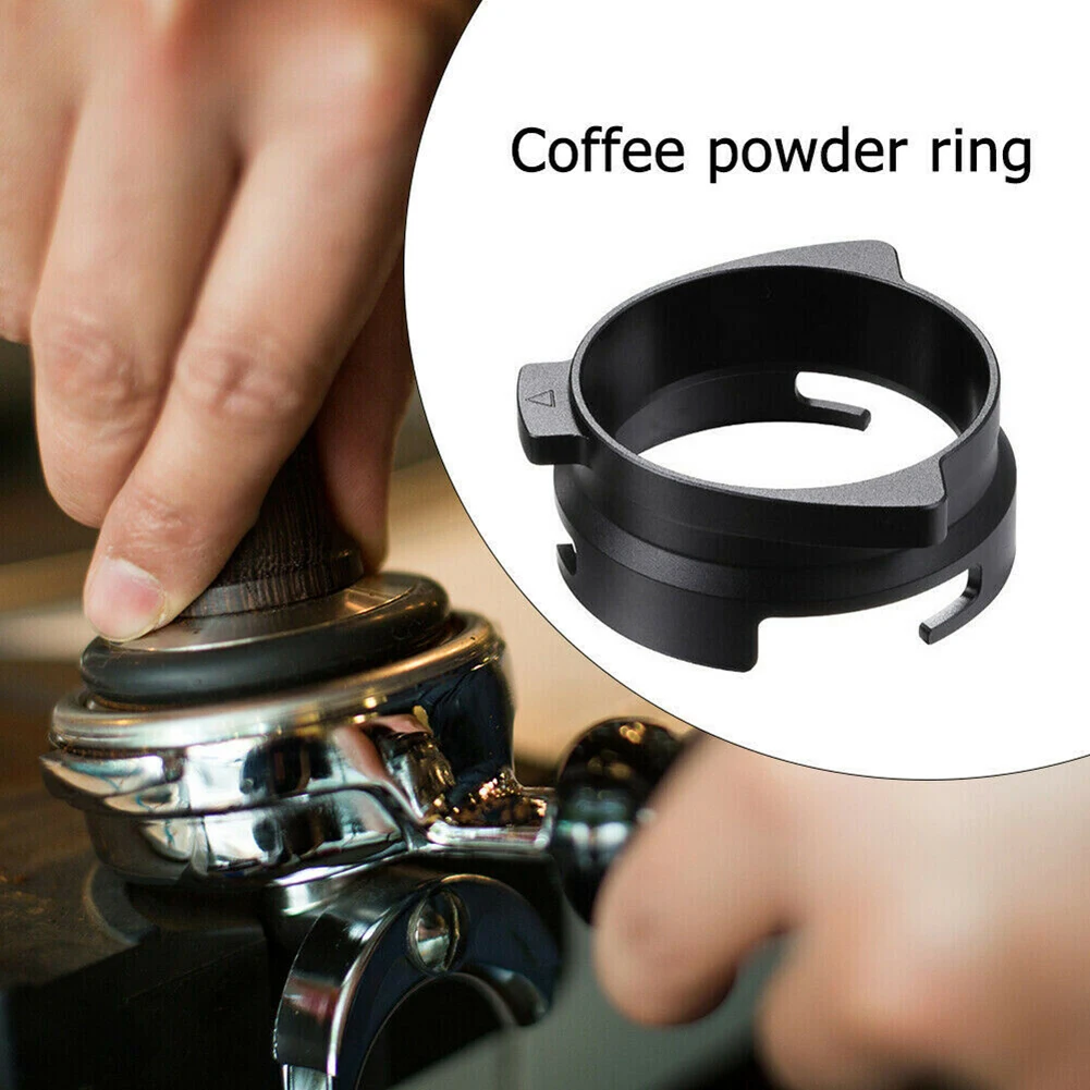 Kitchen Powder Ring Espresso Accessory Aluminum Alloy Esspreso Coffee Machine Black Silver Coffe Bar Stamper For Home Household
Kitchen Powder Ring Espresso Accessory Aluminum Alloy Esspreso Coffee Machine Black Silver Coffe Bar Stamper For Home Household