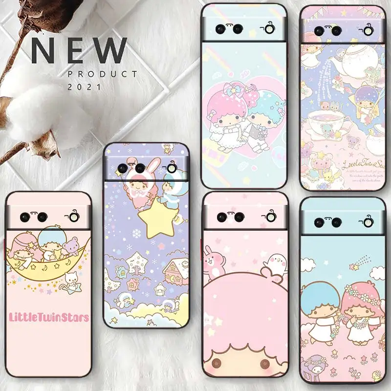 Little Twin Stars Art For Google Pixel 7 6 Pro 6A 5A 5 4 4A XL 5G Black Phone Case Shell Soft Silicone Fundas Coque Capa
Little Twin Stars Art For Google Pixel 7 6 Pro 6A 5A 5 4 4A XL 5G Black Phone Case Shell Soft Silicone Fundas Coque Capa