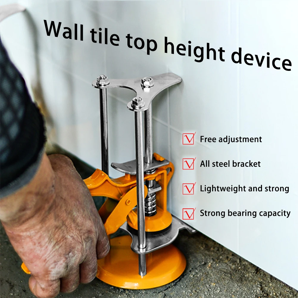 1pcs Portable Tiles Height Adjustable Locator Tile Height Adjustment Top Height Adjuster Wall Tiles Artifact Tool
1pcs Portable Tiles Height Adjustable Locator Tile Height Adjustment Top Height Adjuster Wall Tiles Artifact Tool