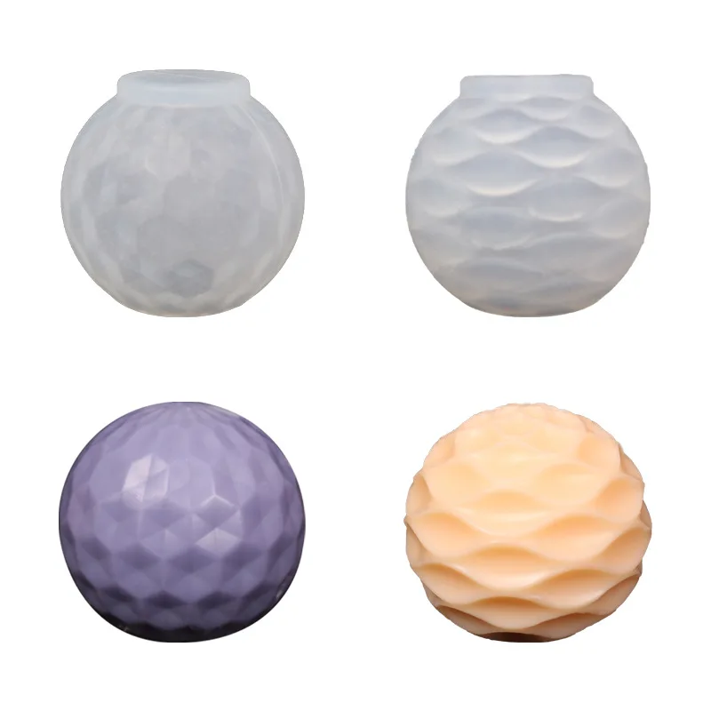 Ball Wavy Mine Candle Silicone Mold Handmade Diy Scented Candle Gypsum Resin Mold Home Crafts Candle Making Supplies
Ball Wavy Mine Candle Silicone Mold Handmade Diy Scented Candle Gypsum Resin Mold Home Crafts Candle Making Supplies