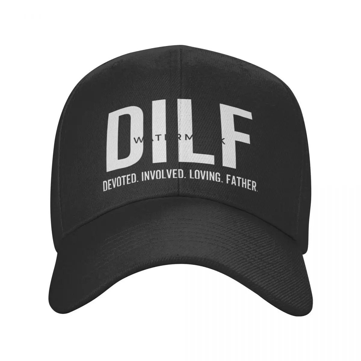 

DILF Devoted Involved Loving Father Casquette, Polyester Cap Personalized Practical Sports Nice Gift