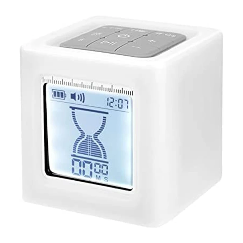Kitchen Timer Hourglass Digital Cube Timer Kitchen Clock Night Light Countdown Stopwatch Time Management for Cooking,Etc
Kitchen Timer Hourglass Digital Cube Timer Kitchen Clock Night Light Countdown Stopwatch Time Management for Cooking,Etc
