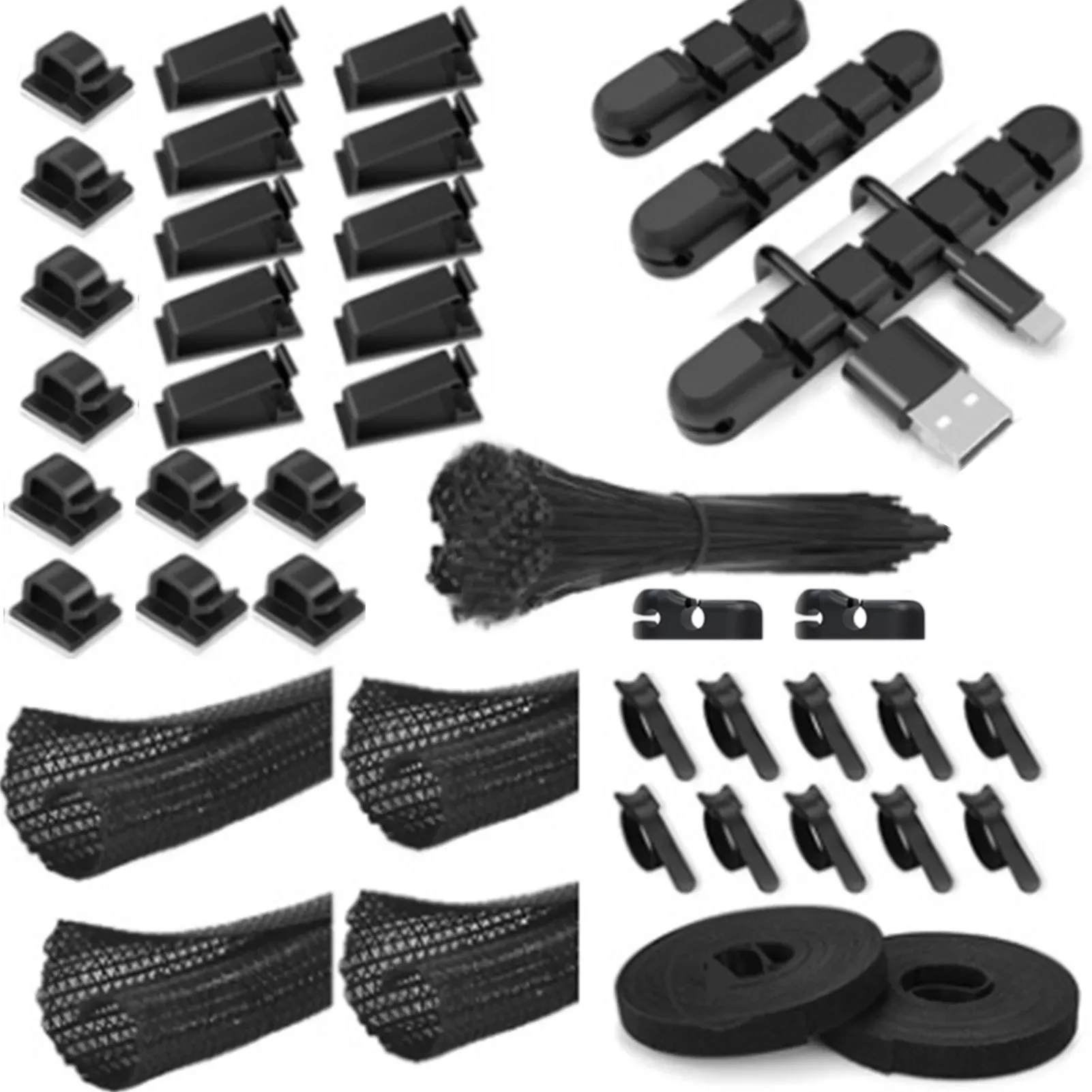 NEW2023 141Pcs/Set Hub Data Storage Organizer Desktop Tidy Management Clip Mouse Charging Headset Clip
NEW2023 141Pcs/Set Hub Data Storage Organizer Desktop Tidy Management Clip Mouse Charging Headset Clip