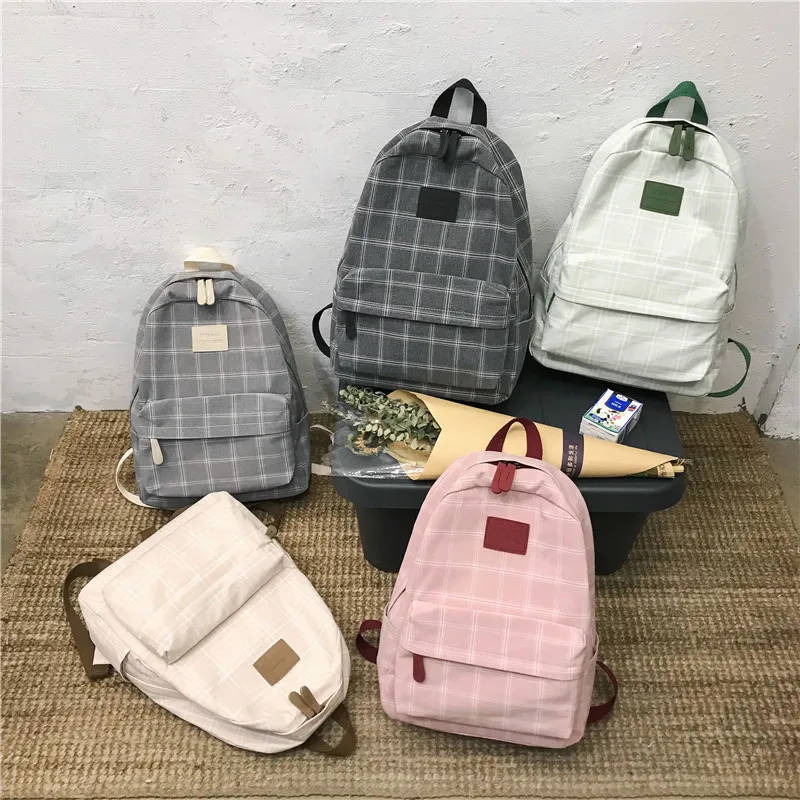 Fashion Girl College School Bag Casual New Simple Women Backpack Striped Book Packbags For Teenage Travel Shoulder Backpack
Fashion Girl College School Bag Casual New Simple Women Backpack Striped Book Packbags For Teenage Travel Shoulder Backpack