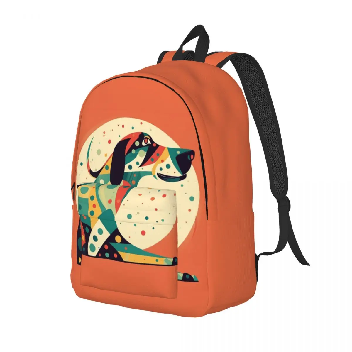 Dog Canvas Backpacks Retro Multicolored Outdoor Breathable Backpack Fun Bags
Dog Canvas Backpacks Retro Multicolored Outdoor Breathable Backpack Fun Bags