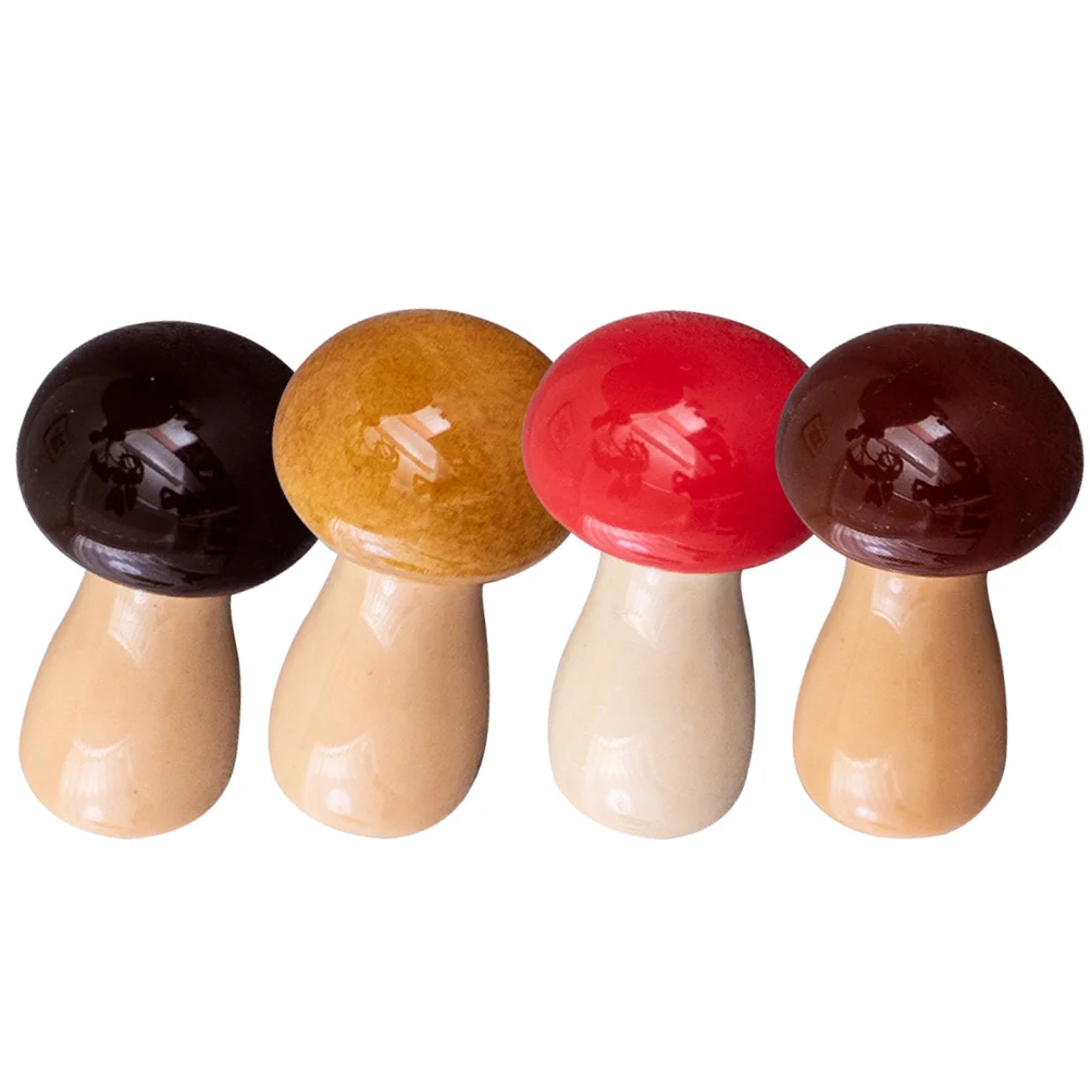 4pcs Ceramic Chopstick Rest Desktop Chopstick Holder Cartoon Mushroom Shape Chopstick Rest
4pcs Ceramic Chopstick Rest Desktop Chopstick Holder Cartoon Mushroom Shape Chopstick Rest
