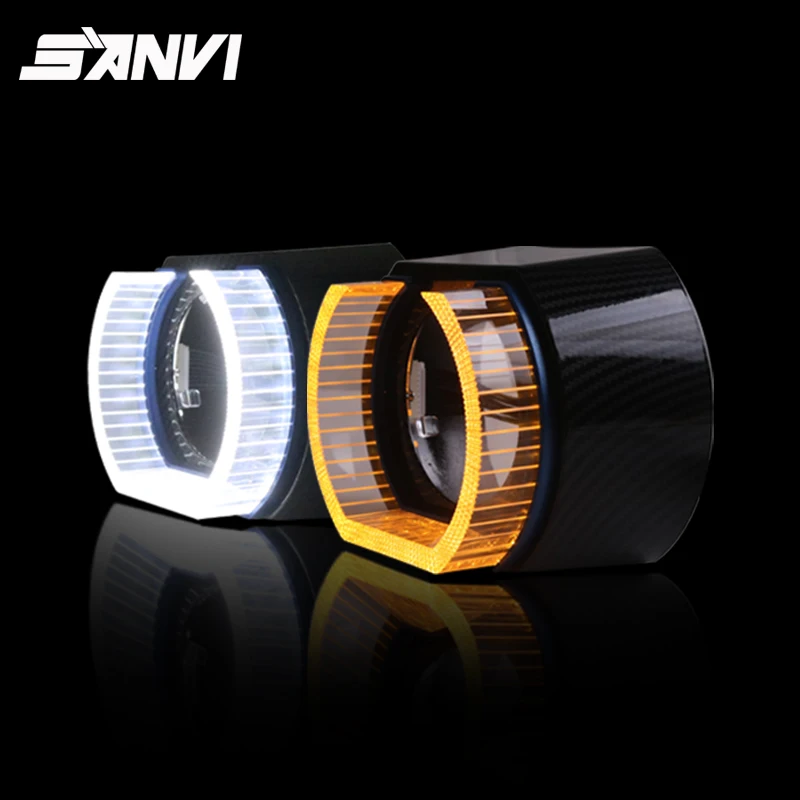 SANVI 2 шт. 3,0 дюйма матричный ангельские глазки 110 мм белый желтый кожух для Hella 3R G5 BI светодиодные линзы проектора DRL автомобильные аксессуары
SANVI 2 шт. 3,0 дюйма матричный ангельские глазки 110 мм белый желтый кожух для Hella 3R G5 BI светодиодные линзы проектора DRL автомобильные аксессуары