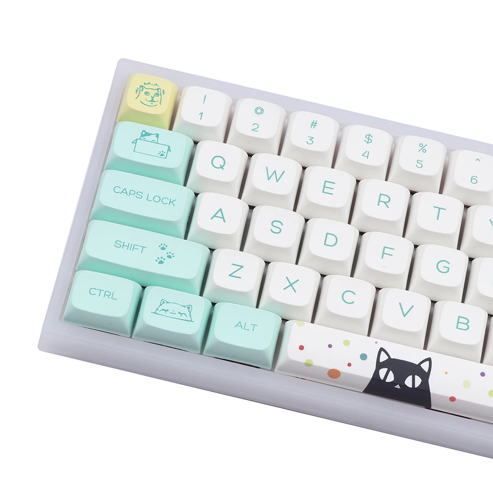 EPOMAKER Odd Cat Keycaps 131 Keys XDA Profile PBT Dye Sublimation Mechanical Gaming Keyboard Cherry Gateron Kailh Otemu MX
EPOMAKER Odd Cat Keycaps 131 Keys XDA Profile PBT Dye Sublimation Mechanical Gaming Keyboard Cherry Gateron Kailh Otemu MX