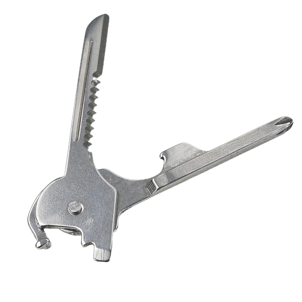 6 In 1 Stainless Steel Mini Pocket Keychain Multifunction Key Shape Ring Opener Screwdriver Outdoor Camping Survival Escape Tool
6 In 1 Stainless Steel Mini Pocket Keychain Multifunction Key Shape Ring Opener Screwdriver Outdoor Camping Survival Escape Tool