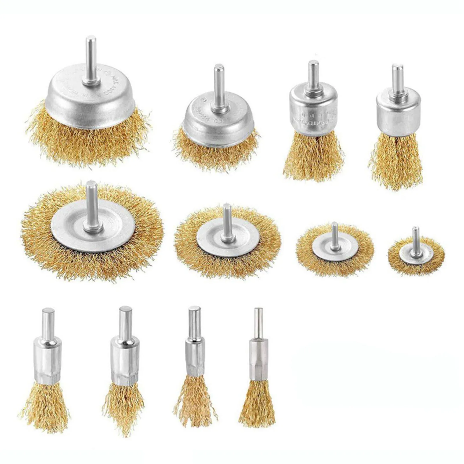 12PCS/set Wheel Brushes Pen Type (Pointed Head) 10mm 16mm 20mm 25mm Deburring And Preparation Of Welding Seams
12PCS/set Wheel Brushes Pen Type (Pointed Head) 10mm 16mm 20mm 25mm Deburring And Preparation Of Welding Seams