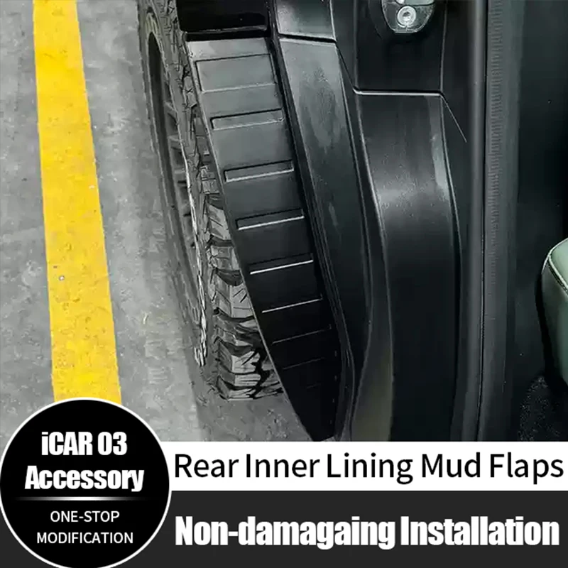 2 шт. для Chery icar 03 Jaecoo J6, брызговики заднего колеса, расширенные ABS, задняя внутренняя подкладка, брызговики, защита крыла от брызг
2 шт. для Chery icar 03 Jaecoo J6, брызговики заднего колеса, расширенные ABS, задняя внутренняя подкладка, брызговики, защита крыла от брызг