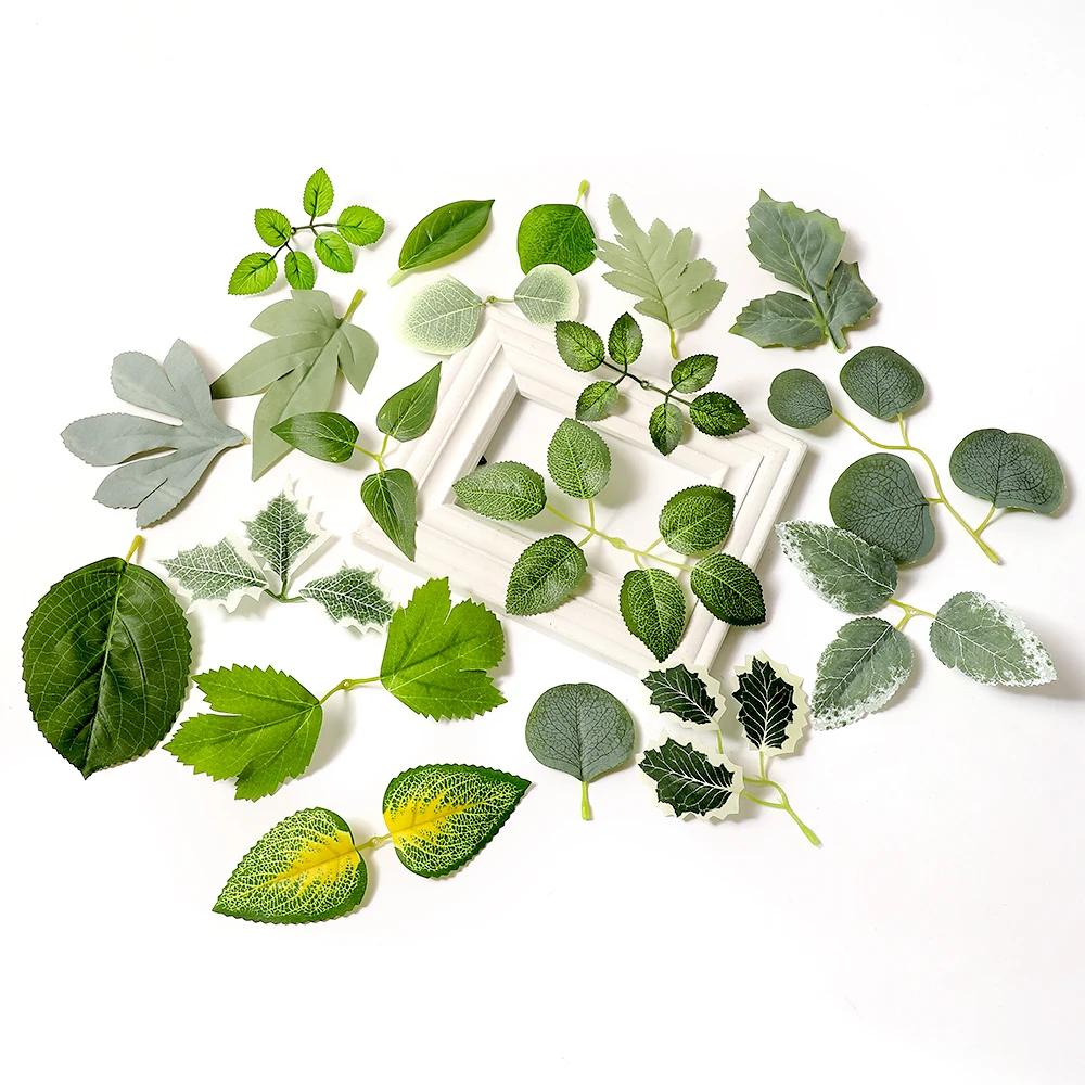 50PCs Green Artificial Flowers Eucalyptus Leaf High Quality Fake Plant For Home Decor Wedding Decoration Wreath Gift Accessories
50PCs Green Artificial Flowers Eucalyptus Leaf High Quality Fake Plant For Home Decor Wedding Decoration Wreath Gift Accessories