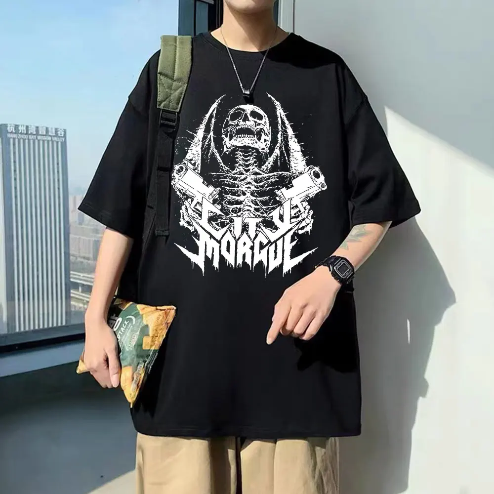 Fashion Oversized Rapper Zillakami Sosmula City Morgue Graphic T Shirt Men Women Loose Hip Hop Street Tshirt Skeleton Print Tees
Fashion Oversized Rapper Zillakami Sosmula City Morgue Graphic T Shirt Men Women Loose Hip Hop Street Tshirt Skeleton Print Tees