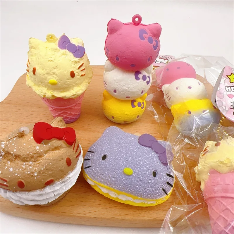 Sanrio Food Toy Pendant Decompression Slow Rebound Hello Kitty Simulation Ice Cream Bread Toy Accessories Kawaii Birthday Gift
Sanrio Food Toy Pendant Decompression Slow Rebound Hello Kitty Simulation Ice Cream Bread Toy Accessories Kawaii Birthday Gift