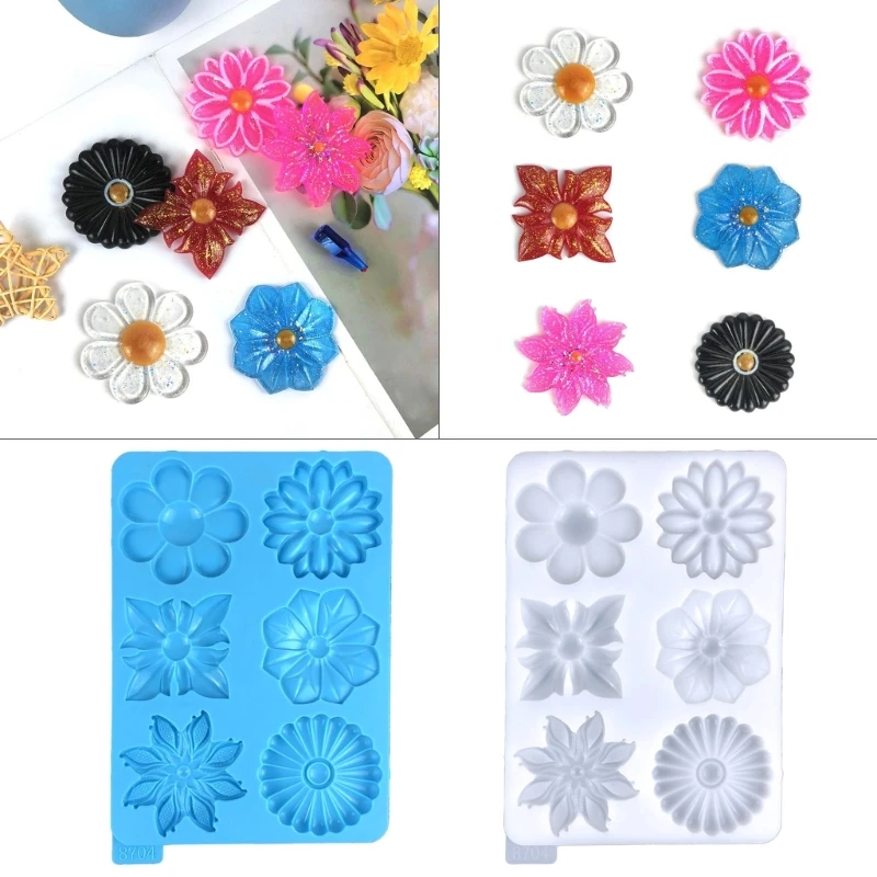 DIY Sunflower Keychain Epoxy Resin Molds Diamond-shaped Windmill Flower Decors Semi-3D Hanging Pendant Ornament Silicone Mold
DIY Sunflower Keychain Epoxy Resin Molds Diamond-shaped Windmill Flower Decors Semi-3D Hanging Pendant Ornament Silicone Mold