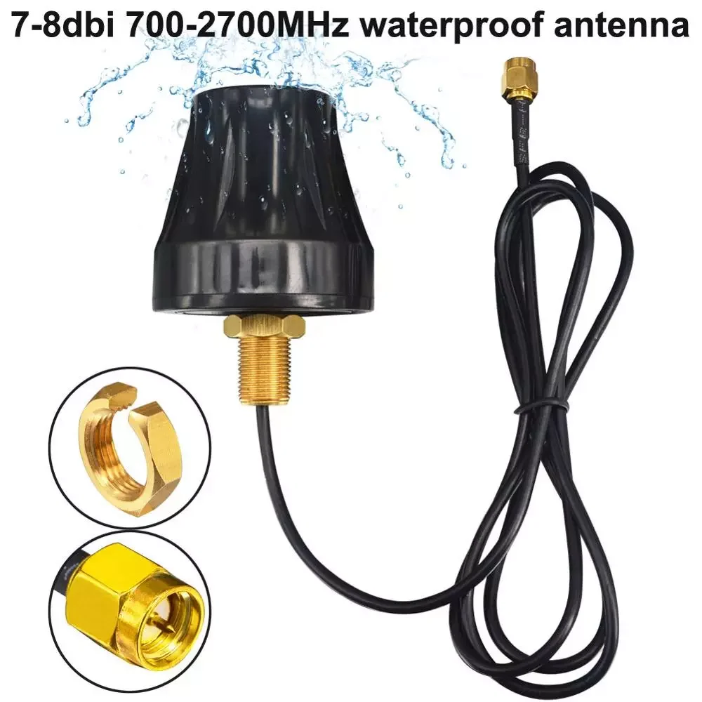 700-2700MHz 7-8dbi GSM 3G 4G Antenna Waterproof Outdoor Panel 4G LTE Aerial SMA male Omnidirectional Antenne
700-2700MHz 7-8dbi GSM 3G 4G Antenna Waterproof Outdoor Panel 4G LTE Aerial SMA male Omnidirectional Antenne