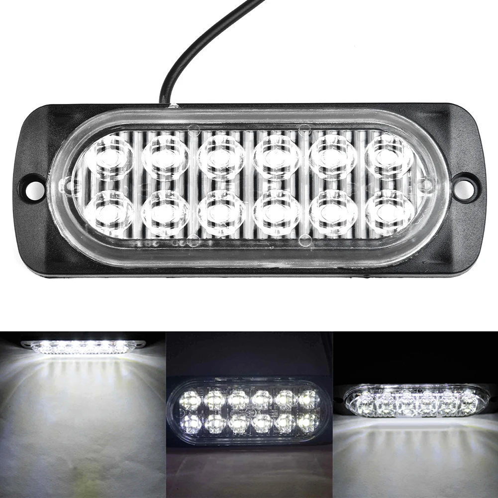 Car Fog Light Day Driving Running Light Truck Warn Safety Urgent Always Bright Light Lamps DC 12V 36W White 12 LEDs
Car Fog Light Day Driving Running Light Truck Warn Safety Urgent Always Bright Light Lamps DC 12V 36W White 12 LEDs