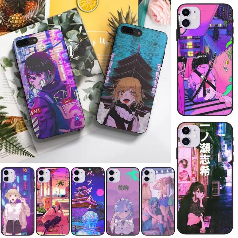 Vaporwave Glitch Girl Anime Phone Case Fundas Shell Cover For Iphone 6 6s 7 8 Plus Xr X Xs 11 12 13 Mini Pro Max 
Vaporwave Glitch Girl Anime Phone Case Fundas Shell Cover For Iphone 6 6s 7 8 Plus Xr X Xs 11 12 13 Mini Pro Max