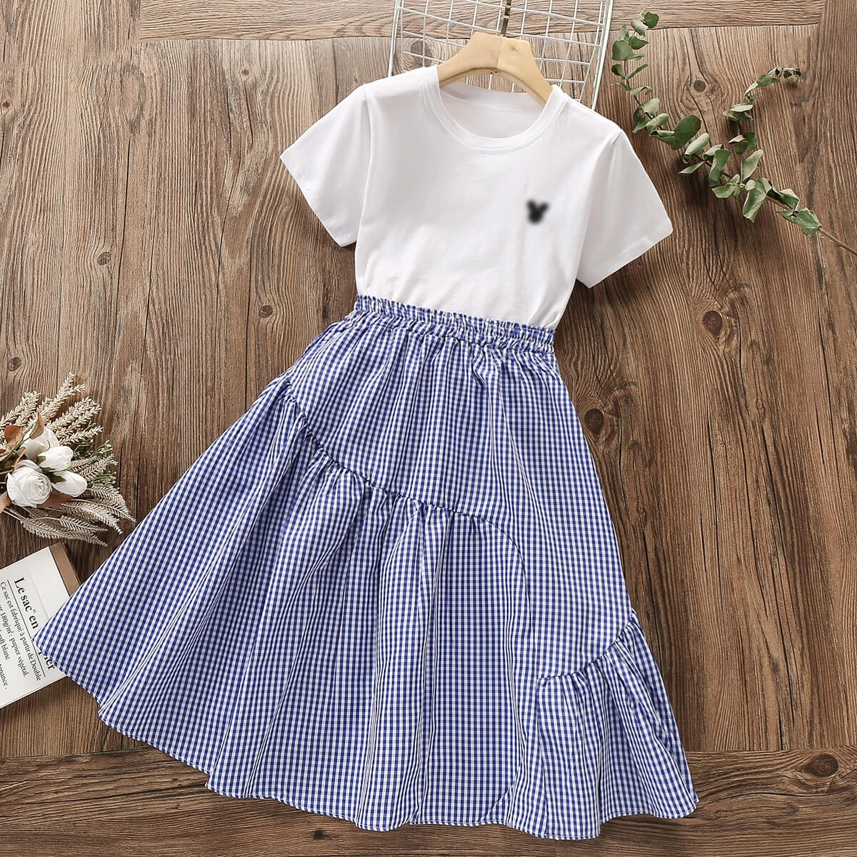 Baby Kids Clothes Summer Toddle Suit for Girls Clothing Sets Plaid Outfit T-shirt & Skirt 2pcs Children Costumes 6 8 10 12 Years
Baby Kids Clothes Summer Toddle Suit for Girls Clothing Sets Plaid Outfit T-shirt & Skirt 2pcs Children Costumes 6 8 10 12 Years