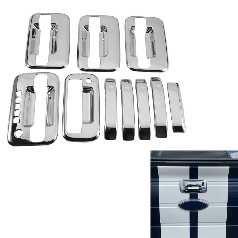 Крышки для внешних ручек двери с клавиатурой и крышкой задней двери с отверстием для ключей для 2004-2019 Ford F-150 F150
Крышки для внешних ручек двери с клавиатурой и крышкой задней двери с отверстием для ключей для 2004-2019 Ford F-150 F150