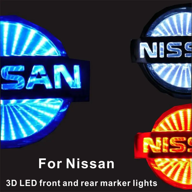 For Nissan Tiida X-TRAIL Junyi Geniss LIVINA Cedric Car 3D LED Light Logo Badge Light Change Decorative LED Light Accessories
For Nissan Tiida X-TRAIL Junyi Geniss LIVINA Cedric Car 3D LED Light Logo Badge Light Change Decorative LED Light Accessories