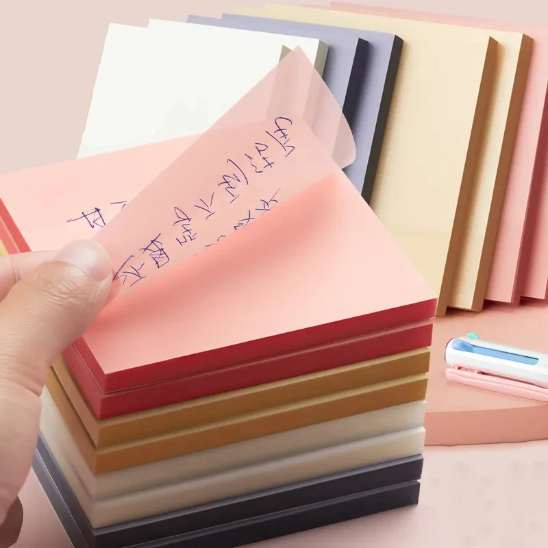 Color Transparent Sticky Note With Adhesive Self Adhesive Waterproof Paper Memo Paper School Student Office Stationery
Color Transparent Sticky Note With Adhesive Self Adhesive Waterproof Paper Memo Paper School Student Office Stationery