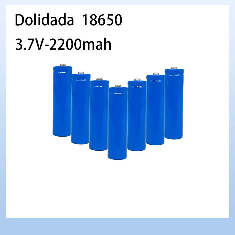 18650 Rechargeable Lithium Battery 3.7 V 2200 Mah for Security Miner's Lamp Security Alarm Electronic Digital Products
18650 Rechargeable Lithium Battery 3.7 V 2200 Mah for Security Miner's Lamp Security Alarm Electronic Digital Products