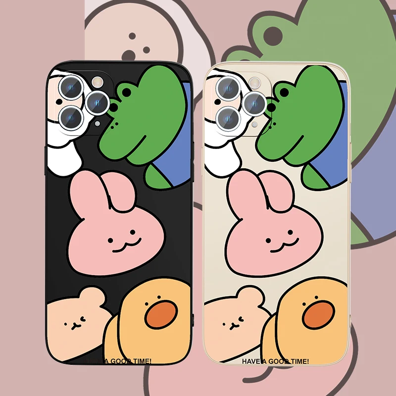 Rabbit cartoon animals Phone Case For iPhone 13 12 Pro XS Max 11 Pro X XR XS 7 8 Plus 12 13 Mini SE2020 Case Soft Silicone Cover
Rabbit cartoon animals Phone Case For iPhone 13 12 Pro XS Max 11 Pro X XR XS 7 8 Plus 12 13 Mini SE2020 Case Soft Silicone Cover